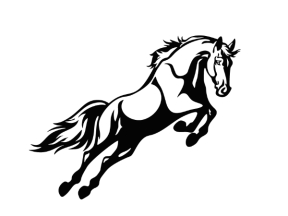 Mẫu tranh ngựa cnc đẹp