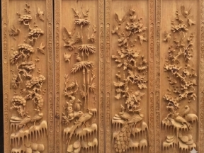 Mẫu tranh tứ quý cnc đẹp nhất jdp