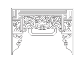 Mẫu triện tủ cắt cnc đẹp