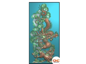 Mẫu tứ linh cnc thiết kế jdp