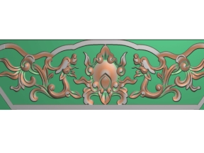 Mẫu tứ linh rồng chầu nguyệt cnc cực đẹp