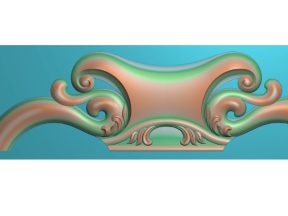 Mẫu tựa ghế cnc cực đẹp hoa lá tây