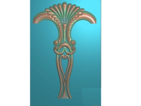 Mẫu tựa ghế hoa lá tây cnc cực đẹp