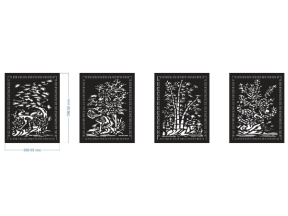 Mẫu tùng cúc trúc mai cnc bản vẽ model dxf