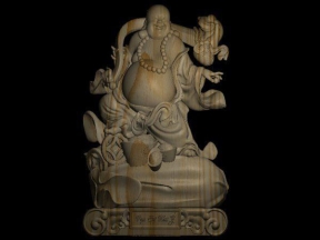 Mẫu tượng ông di lặc cnc file jdp