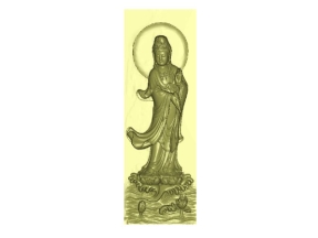 Mẫu Tượng Phật CNC file jdpaint