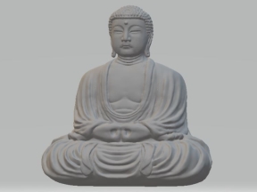 Mẫu tượng Phật kamakura file stl