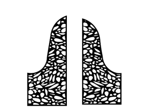 Mẫu vách hoa văn đẹp  gồm cnc