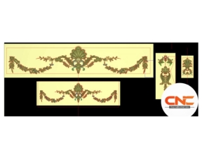 Mẫu vách lá tây cnc jdp