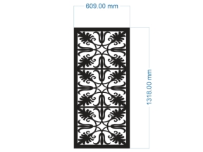 Mẫu vách ngăn cnc file cad đẹp dxf