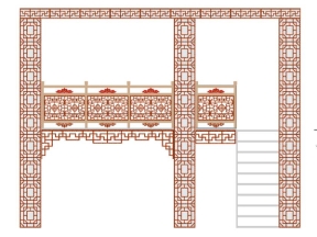 Mẫu Vách Ngăn CNC Phòng thờ hoa văn cực đẹp