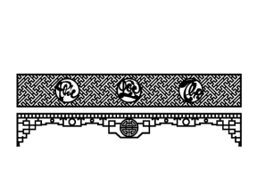 Mẫu vách thờ cnc phúc lộc thọ