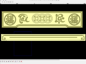 Mẫu yếm tài lộc cnc mới