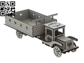Mô hình xe tải thời xưa