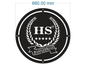 Model cắt cnc logo tròn