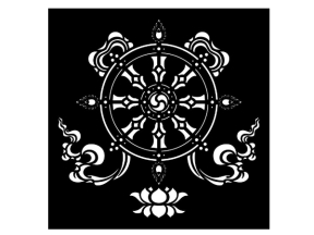 Model cnc bánh xe pháp luân dxf