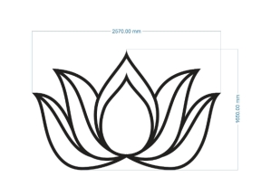 Model cnc cắt hoa sen