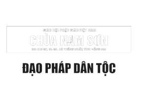 Model cnc chữ đạo pháp dân tộc