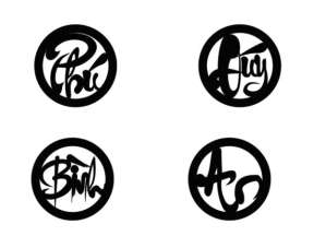 Model cnc chữ phú quý bình an