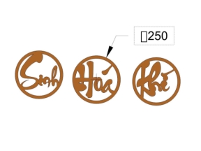 Model cnc chữ sinh hóa khí