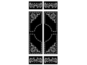 Model cnc cổng 2 cánh có ô thoáng được ưa thích nhất hiện nay