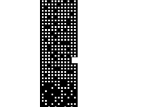 Model cnc cổng 2 cánh hoa văn ô vuông