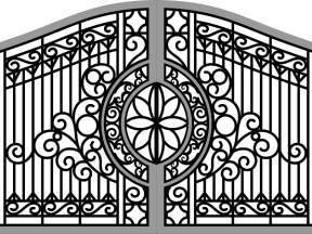 Model cnc cổng 2 cánh mới nhất tháng