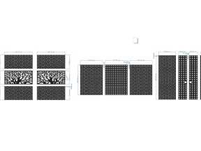 Model cnc cổng bông tuyết siêu hot