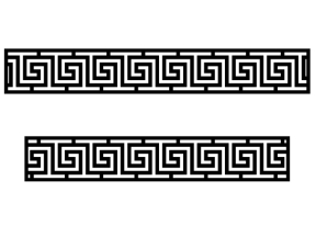 Model cnc diềm cổng dxf