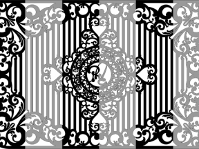 Model cnc hàng rào chữ phúc