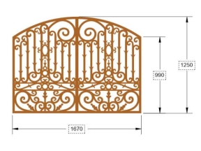 Model cnc hàng rào siêu phẩm hiện nay
