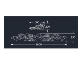 Model cnc hình rồng chầu mặt nguyệt đẹp