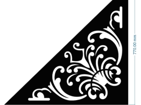 Model cnc hoa góc cổng mới nhất