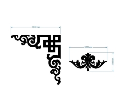 Model cnc hoa góc mới nhất
