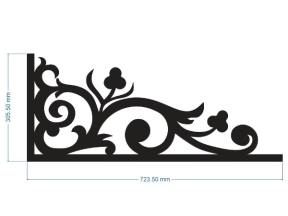 Model cnc hoa góc mới nhất hiện nay