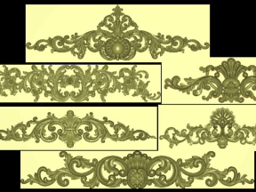 Model cnc hoa lá tây đỉnh đẹp