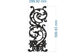 Model cnc hoa văn cầu thang