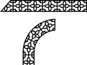 Model cnc hoa văn diềm