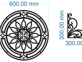 Model cnc hoa văn mái kính đẹp nhất tháng 8