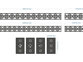 Model cnc hoa văn phúc lộc thọ