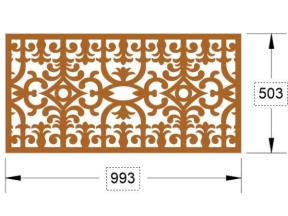 Model cnc ô thoáng đẹp