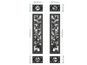 Model cnc trúc dân tộc việt nam dxf