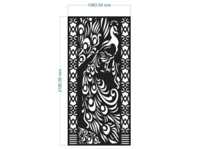 Model cnc vách chim cổng cổng