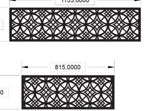 Model cnc vách cổng đẹp