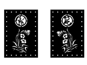 Model cnc vách cổng phúc lộc