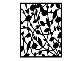 Model cnc vách lá đơn giản