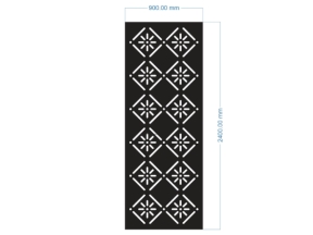 Model cnc vách ngăn đơn giản dxf