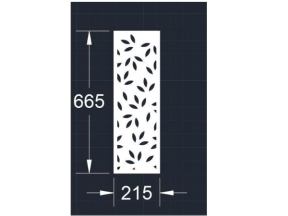 Model cnc vách tủ đẹp