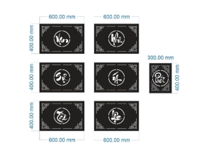 Model cnc vạn sự như ý tài lộc phát