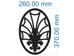 Model dxf cnc hoa văn lan can